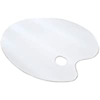 Loxley Artists Paleta de mezclar plana- grande- plástico- blanco- 43 x 32 cm